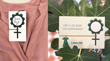 Får vi ge bort din klänning?