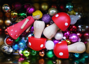 Mjukgråa duggande jul:)