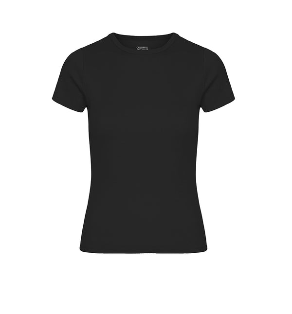 Ribbstickad långärmad t-shirt från Colorful standard i ekologisk bomull. Figurnära, lite tight modell. Förtvättad.
Färg: Svart
Material: 95 % ekologisk bomull, 5 % elastan.