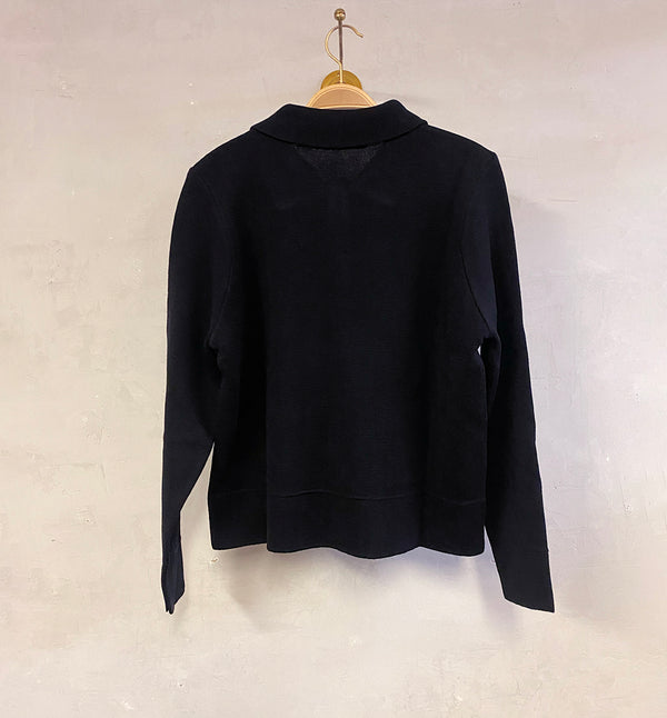 Sibin Linnebjerg Kaja Sort cardigan