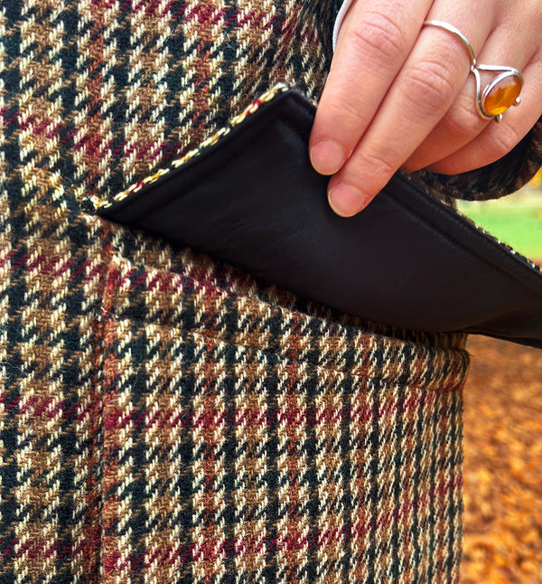 Liebling Luna Wool Checkered Coat