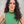 Load image into Gallery viewer, Topp Moretti från Bric-a-brac. Randig i brunt och grönt. Ärmlös topp med polokrage.
Färg: Randig ekbrun/gräsgrön
Material: 92% Rayon (FSC), 8% Elastan.