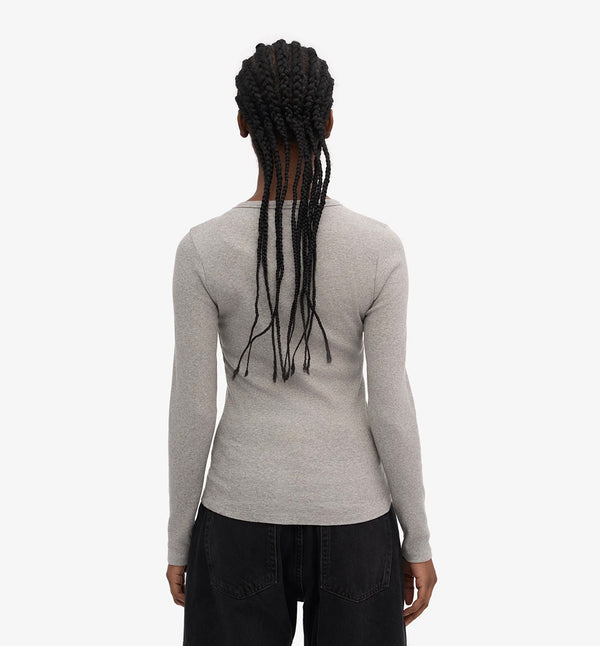 Colorful Standard langærmet T-shirt Ocean Green