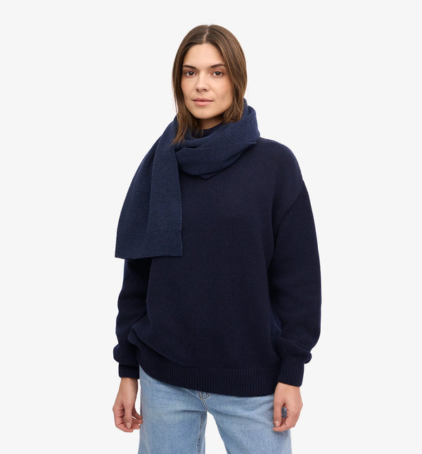 Colorful Standard Halsduk Merino Marine Blue