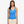 Load image into Gallery viewer, Ribbstickat linne från Colorful standard i ekologisk bomull. Figurnära, lite tight modell. Förtvättad. Färg: Stillahavsblå/ Pacific Blue