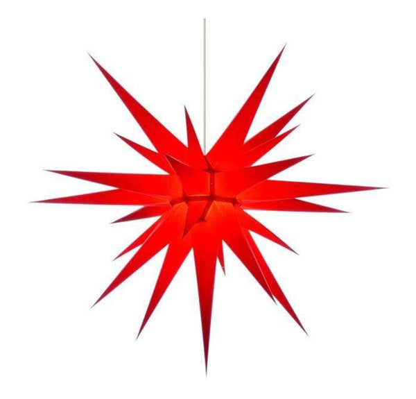 adventsstjärna herrnuter röd 80 cm