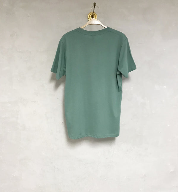 T-shirt Ekologisk bomull Unisex Sage