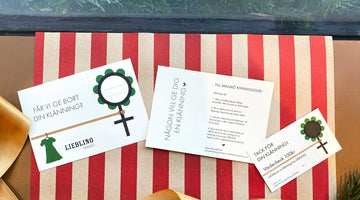 Får vi ge bort din klänning?