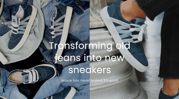 Upcyclade sneakers från VAER!♻️