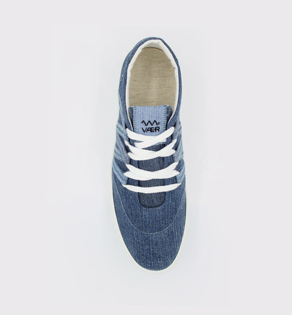 VAER Sneakers Blue Phoenix made of recycled fabrics