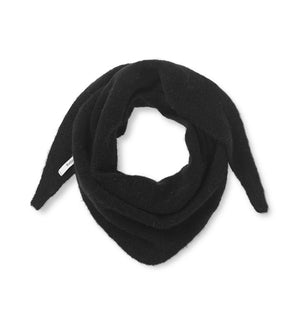 Stickad scarf i mjuk alpackablandning. Trekantsform.&nbsp;

Färg: Svart

Material: 48% baby alpackaull, 20% ull, 30% polyamid, 2% elastan.

Tillverkad i: Serbien