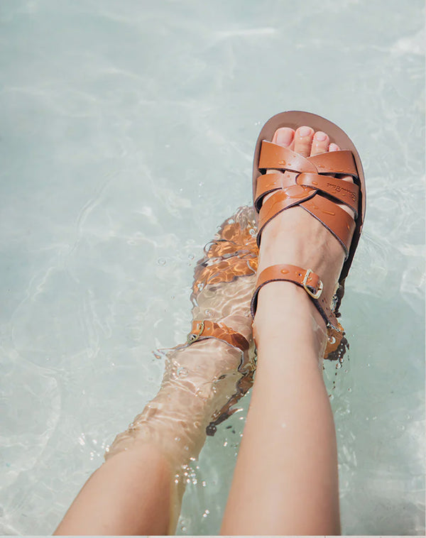 Salt-Water Sandals Swimmer Tan Light brown sandal