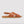 Load image into Gallery viewer, En klassisk korssandal, modell 5637, i läder från Angulus. Sandalen har en rund tå, justerbar ankelrem med resår och spänne, vadderad lädersula och en lätt, mjuk och flexibel gummisula i förnybart naturgummi. Tillverkad i naturligt läder som andas. Designad i Danmark och handgjord med kärlek i Portugal.  Färg: Ljusbrun
