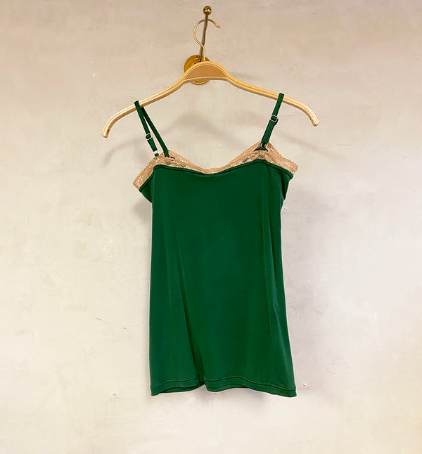 Bric-a-brac green camisole
