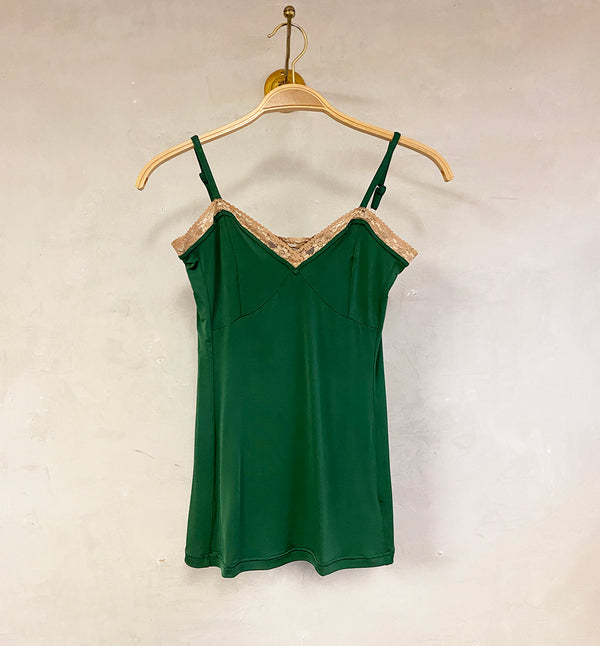 Bric-a-brac green camisole