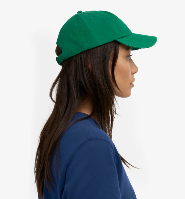Keps från danska Colorful Standard! I 100% ekologisk bomull&nbsp;som ger en mjuk och bekväm känsla. Spänne bak för att reglera storlek. Onesize. Förtvättad.

Färg: Kelly Green

Material: 100% ekologisk bomull

Certifierad med: &nbsp;Miljövänlig färg - Oeko-Tex®, PETA Approved Vegan

Tillverkad i: Portugal