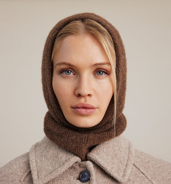 Sibin Linnebjerg Dalfina Balaclava Brown