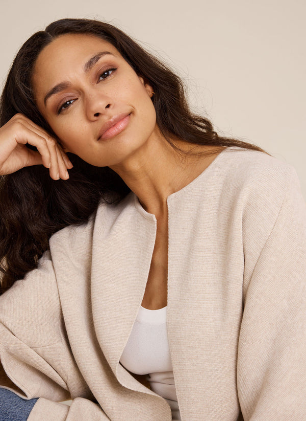 Sibin Linnebjerg Evi Olive kimono cardigan