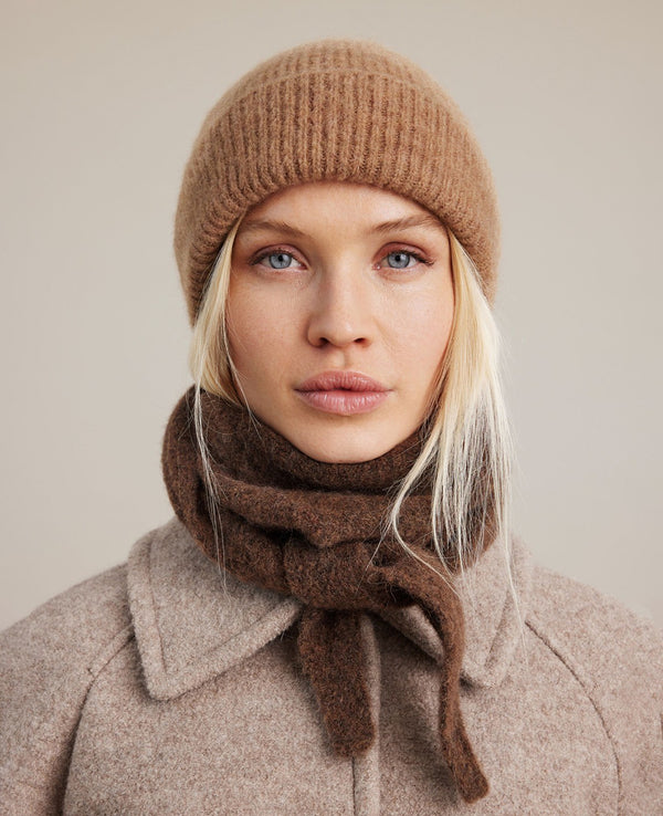 Sibin Linnebjerg Fleur mössa Black