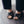 Load image into Gallery viewer, Svarta sandaler från det amerikanska märket Salt-Water Sandal. Modellen heter Original. Original har flätat läder över foten och knäpps med spänne över vristen. Svarta
