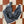 Load image into Gallery viewer, Fyrkantig sidenscarf från SneakyFox. Scarfen är gjord av 100% mjukt siden och mäter 68x68cm. Designad för att användas på många olika sätt - lindad en eller två gånger runt halsen, bärs runt midjan, runt huvudet, eller som en håraccessoar.

Färg: Mörkblå, vit

Mått: 68x68 cm
Material: 100% Silke
Tvätt: Endast handtvätt.
