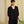 Load image into Gallery viewer, Liebling blus Lynn är en smula countryinspirerad i modellen. V-ringad, puffiga ärmar och rundat ok bak. Armbågslång ärm med smal manschett med en knapp. Svarta knappar mitt fram.

Färg: Svart

Material: 100% lin

Materialursprung:&nbsp;Detta tyg är ett deadstock tyg och kommer från Italien.&nbsp;
