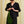Load image into Gallery viewer, Liebling blus Lynn är en smula countryinspirerad i modellen. V-ringad, puffiga ärmar och rundat ok bak. Armbågslång ärm med smal manschett med en knapp. Svarta knappar mitt fram.

Färg: Svart

Material: 100% lin

Materialursprung:&nbsp;Detta tyg är ett deadstock tyg och kommer från Italien.&nbsp;
