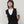 Load image into Gallery viewer, Rifò Melania Recycled Wool Vest Black
