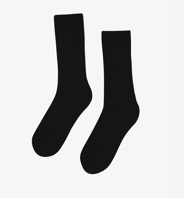 Ullsockor från Colorful Standard. I en kraftig merinoblandning gjord av återvunna fibrer. Förtvättade.&nbsp;

Färg: Svart

Material: 58% återvunnen italiensk extra fin merinoull, 27% ekologisk bomull, 14% polyamid,1% elastane.

Miljövänligt färgat garn - Oeko-Tex®
Global Recycled Standard (GRS)

Skötselråd: Ulltvätt

Tillverkade i: Portugal