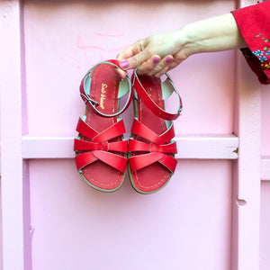 Salt-Water Sandals Original rød sandal