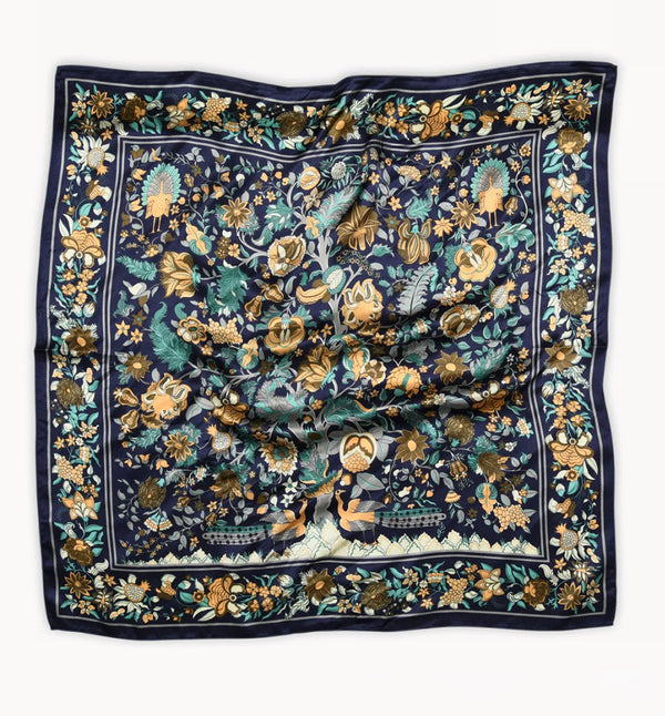 Sneaky Fox Penelope Silk Scarf