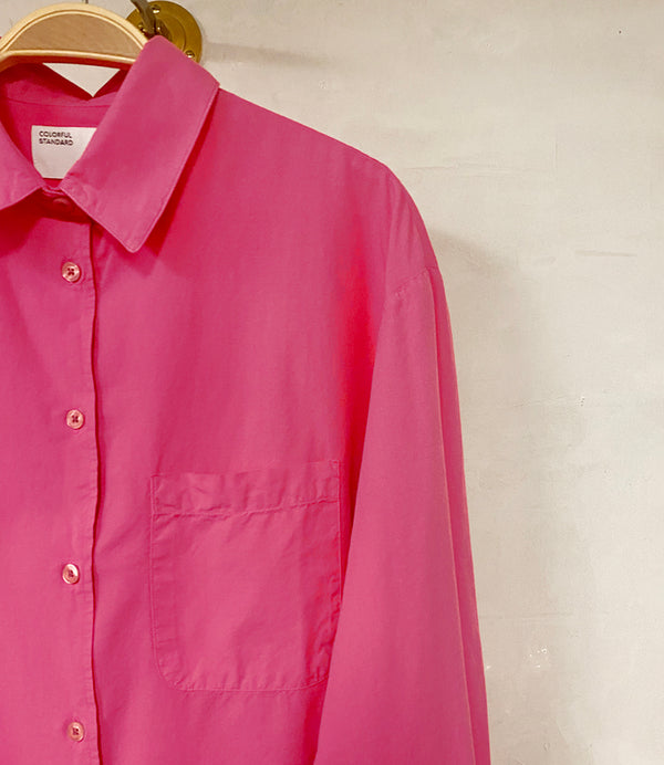 Colorful Standard Skjorta Bubblegum Pink