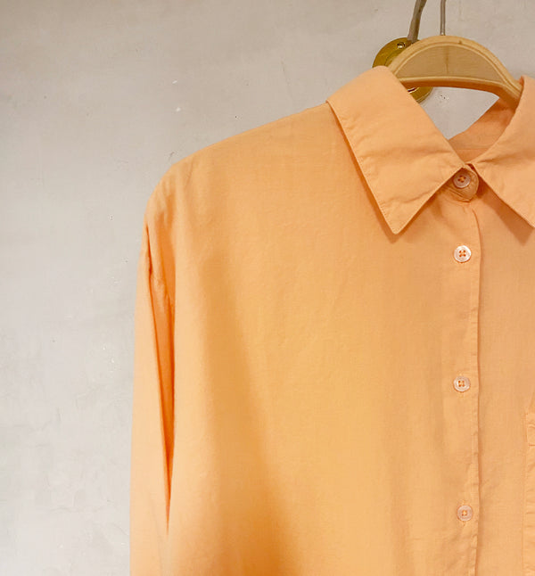 Colorful Standard Skjorte Unisex Sandstone Orange