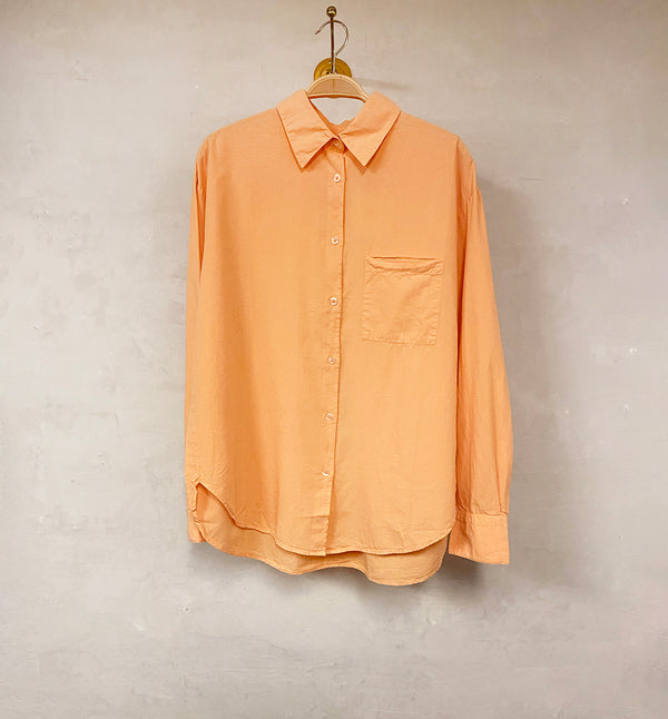 Colorful Standard Skjorte Unisex Sandstone Orange