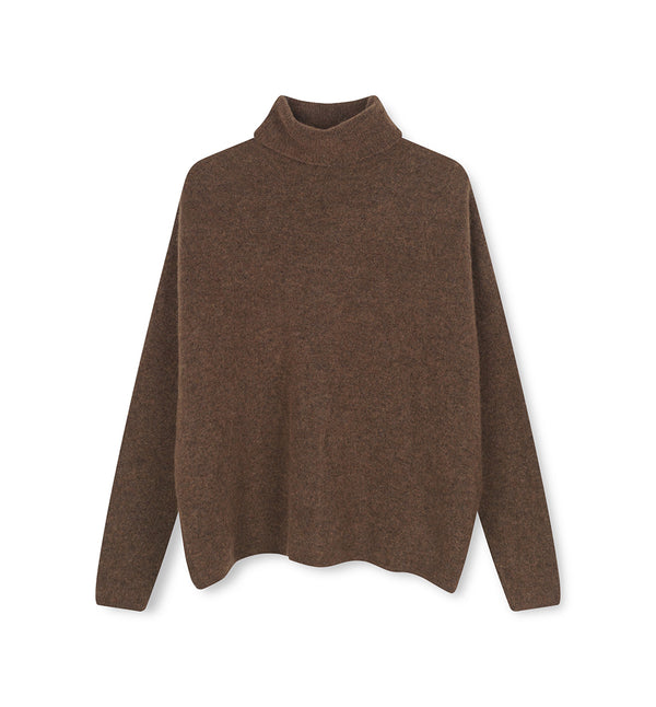 Sibin Linnebjerg Maribel sweater Brown