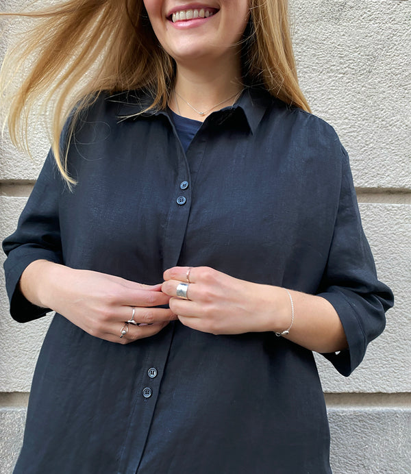 Liebling Svala Linen Shirt Dress