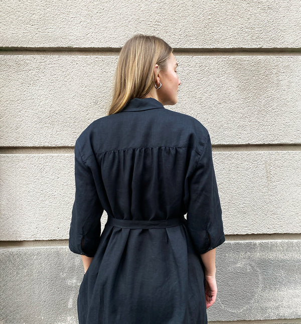 Liebling Svala Linen Shirt Dress