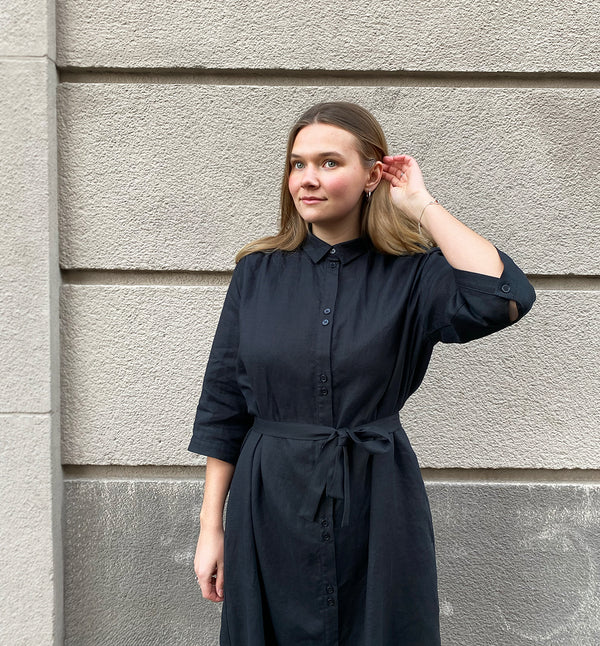 Liebling Svala Linen Shirt Dress