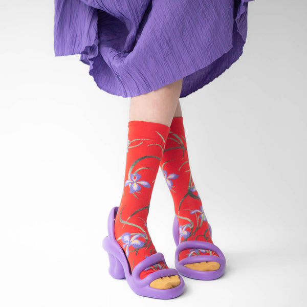 Bonne Maison Iris Rouge Socks