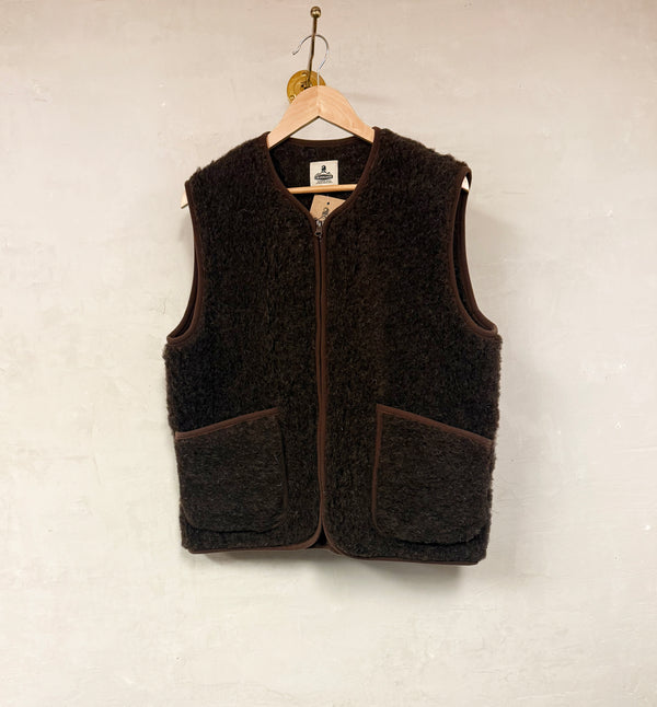 Coldbreaker Pepitko vest Mørkebrun