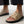 Load image into Gallery viewer, En sandal i modell 5773 från danska Angulus i mocka med spänne. Ockra
