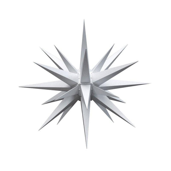 Utomhusstjärna från Herrnhuter sterne. 68 cm. Vit. Moldavien star