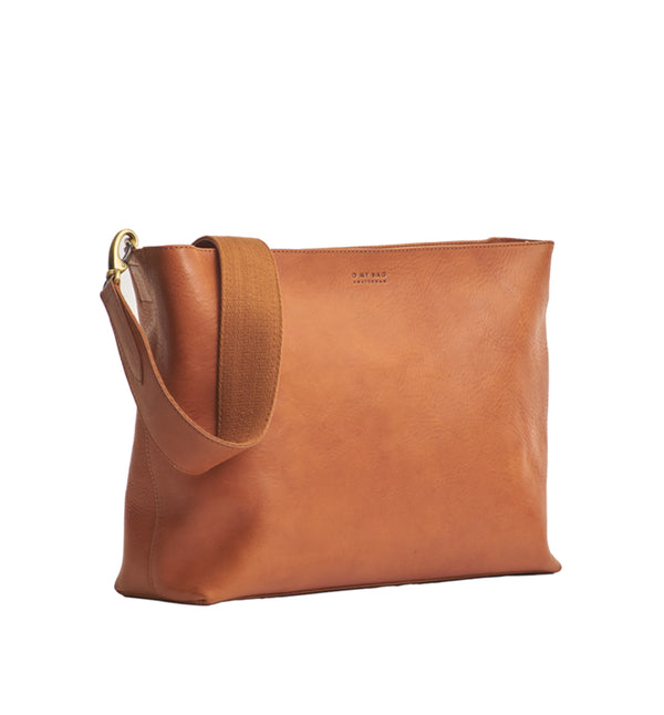 Ekologisk väska Olivia från O my bag, brun