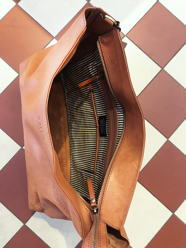 Ekologisk väska Olivia från O my bag, brun