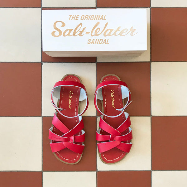 Salt-Water sandal original röd 