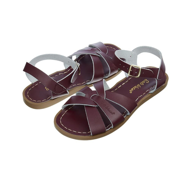 Salt-Water Sandals Original Claret burgundy sandal